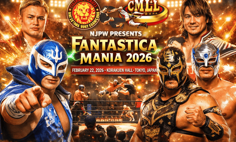 NJPW Presents CMLL Fantastica Mania 2026 2/22/26 – 22nd February 2026