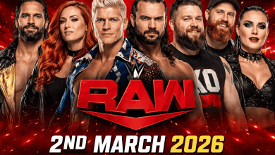 WWE Raw 3/2/26 – 2nd March 2026